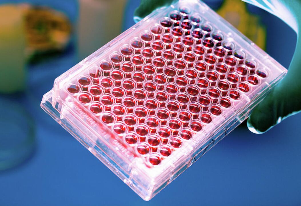 Análise de sangue para parasitos